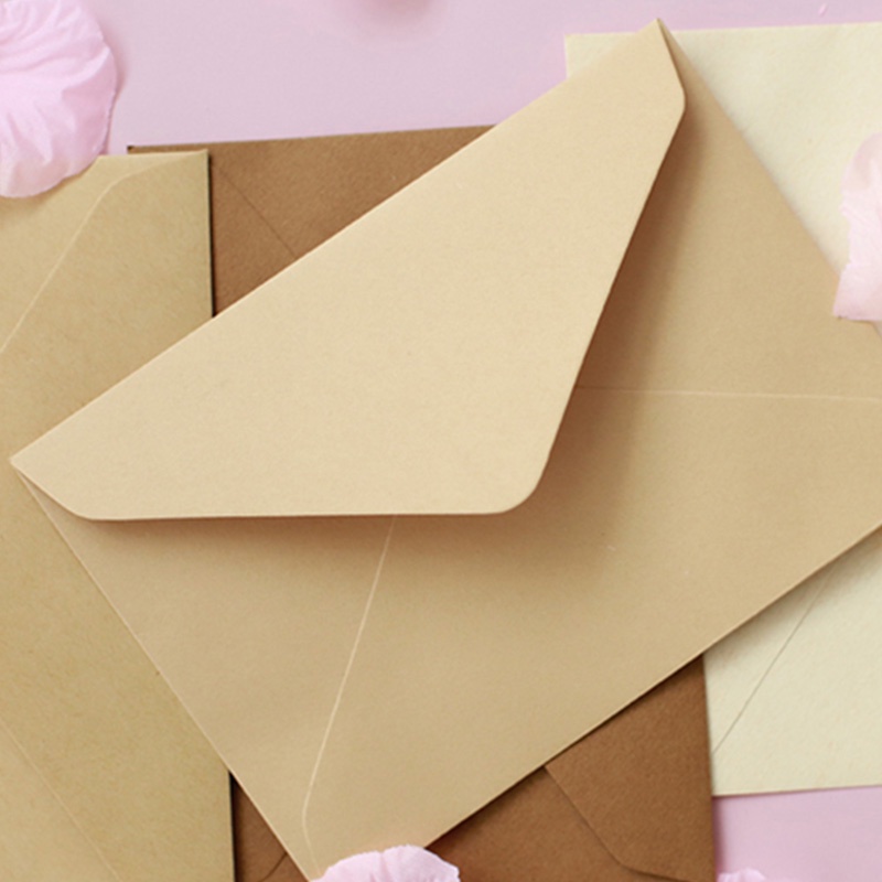 Creative Retro Solid Color Envelope Simple