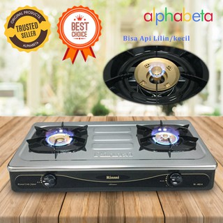 Kompor Rinnai Ri 712 Bgx 2 Tungku Api Lilin Tornado Burner Kuningan Body Besar Grande Series Sni Shopee Indonesia