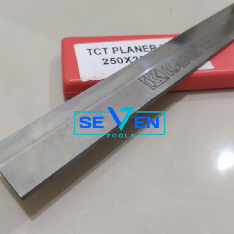 Mata pisau planer serut kayu TCT 20 cm pisau serut sugu kayu KADUR TCT 200 X 25 x 3 mm