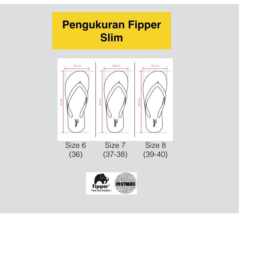 ZWJE Sandal Fipper Slim / Sendal Jepit / Sendal Wanita in Grey Black Terbaru