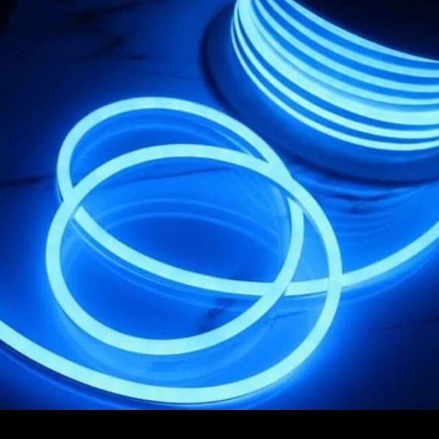 Lampu Neon Flex LED Selang Flexible sign strip fleksibel 10METER+SOKET