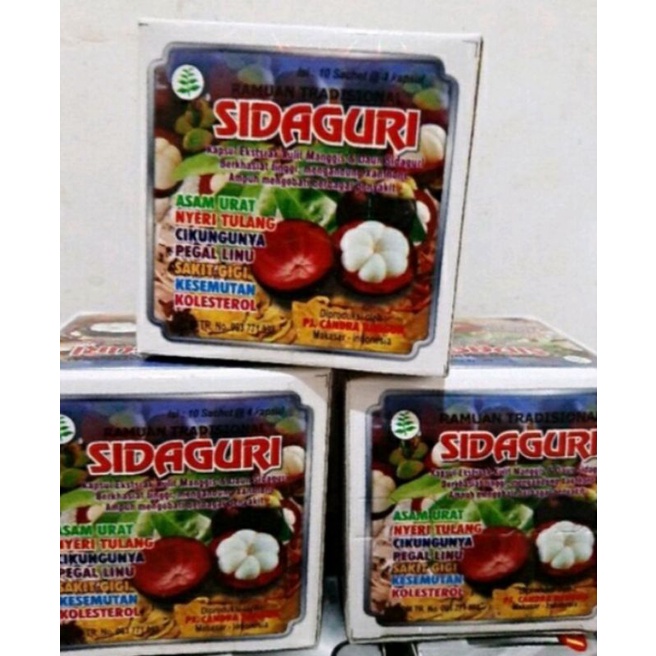 Jamu Asam Urat Pegel Linu SIDAGURI Original 100%