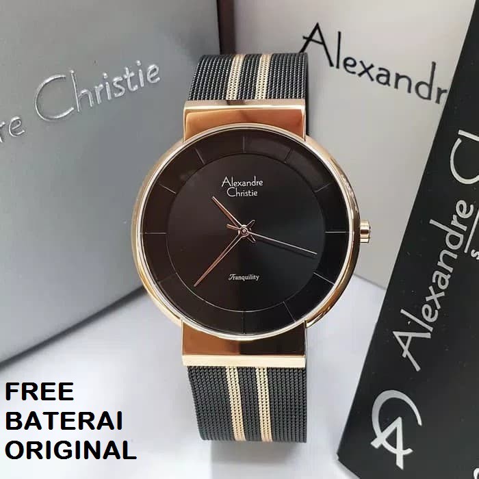 JAM TANGAN PRIA ALEXANDRE CHRISTIE AC 8523 ORIGINAL GARANSI RESMI 1 TAHUN