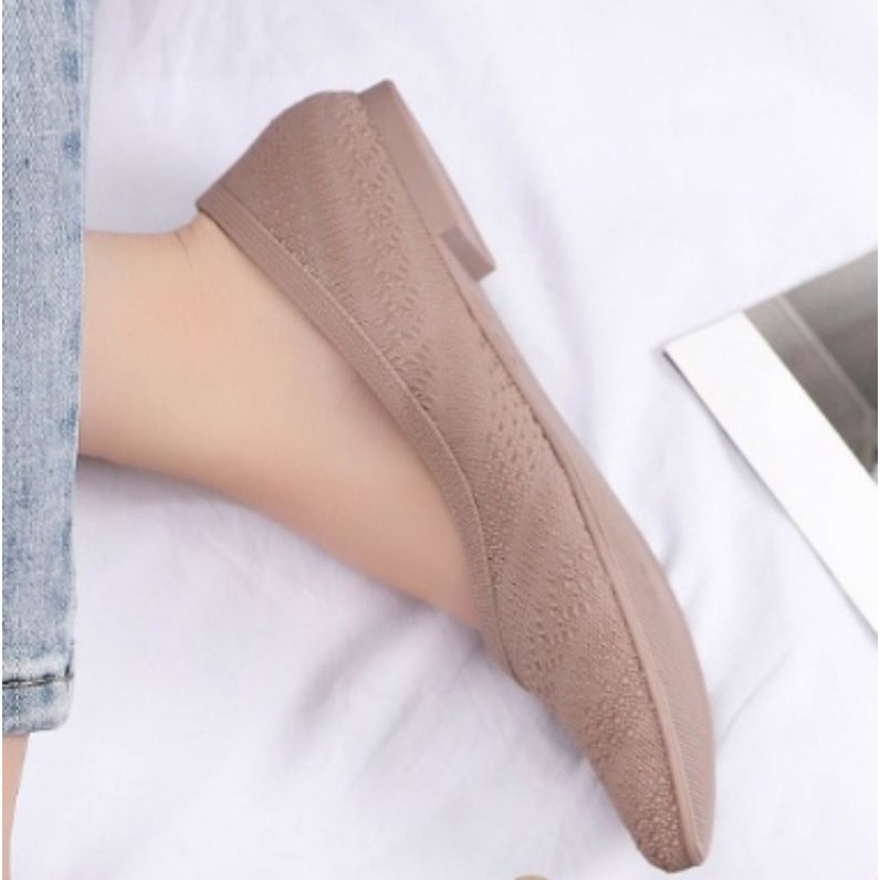 Sun-LESLEY Flatshoes Jelly Import BALANCE 0221-1A