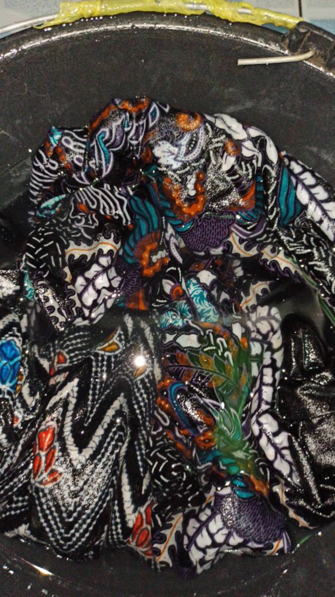 Gamis Batik Kembang Muda