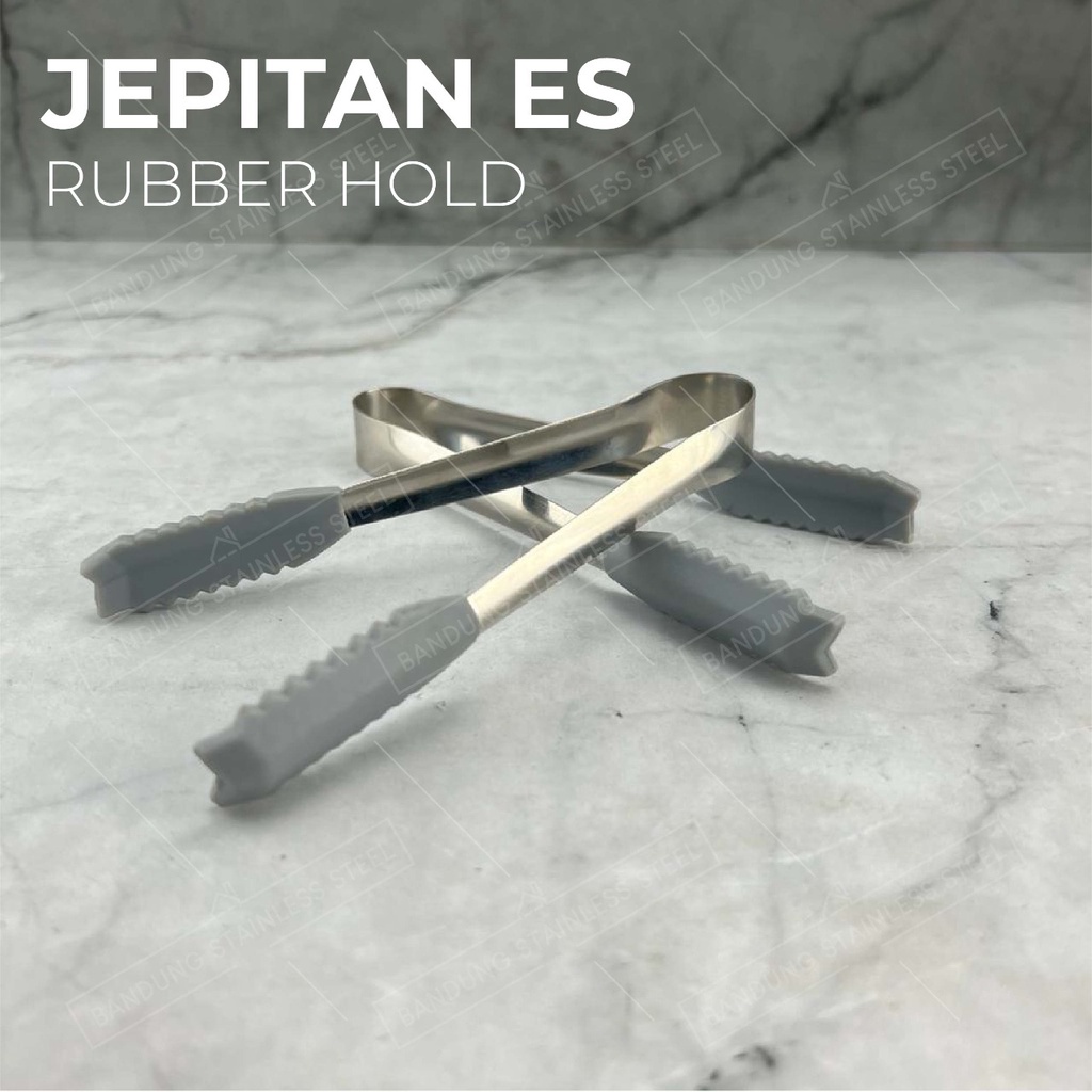 Capitan Es Ujung karet Tidak Mudah Selip Ice rubber holder tongs