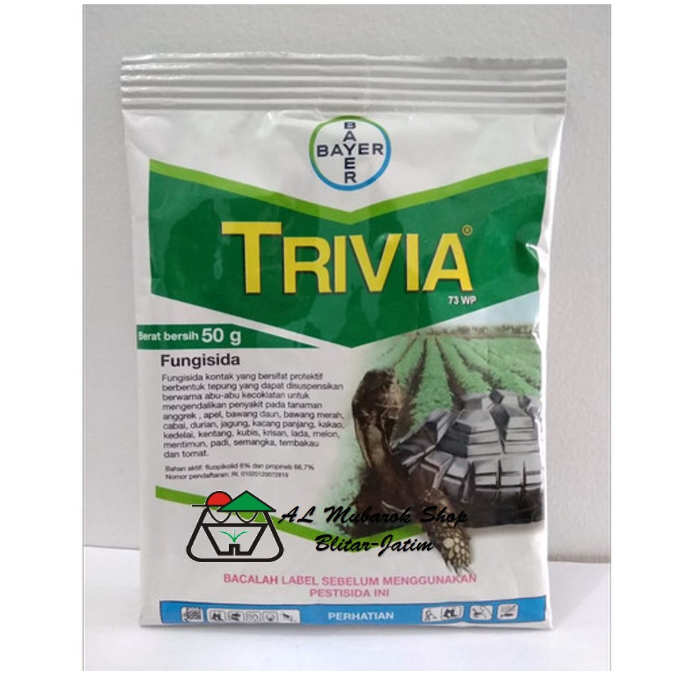 Fungisida Trivia 50 gram