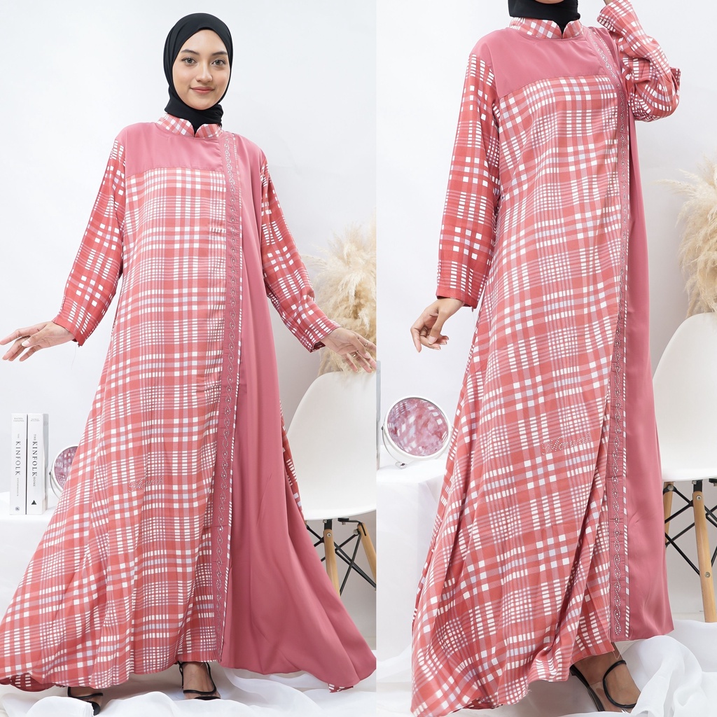 Gamis syari mewah ibu-ibu remaja Abaya hikmat marwah