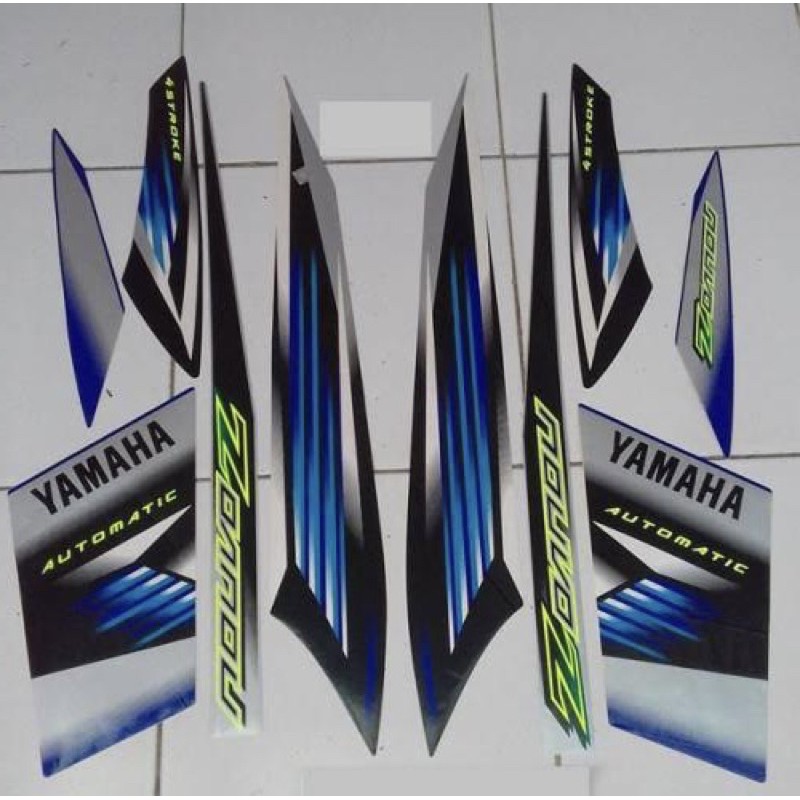 Striping nouvo z biru 2005 list body nouvo z biru sticker nouvo stiker nouvo z 2005 strip body nouvo