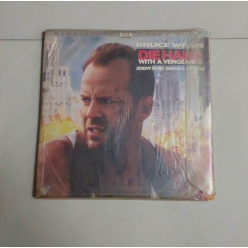 Kaset Laser disk Die Hard with A Vengeance