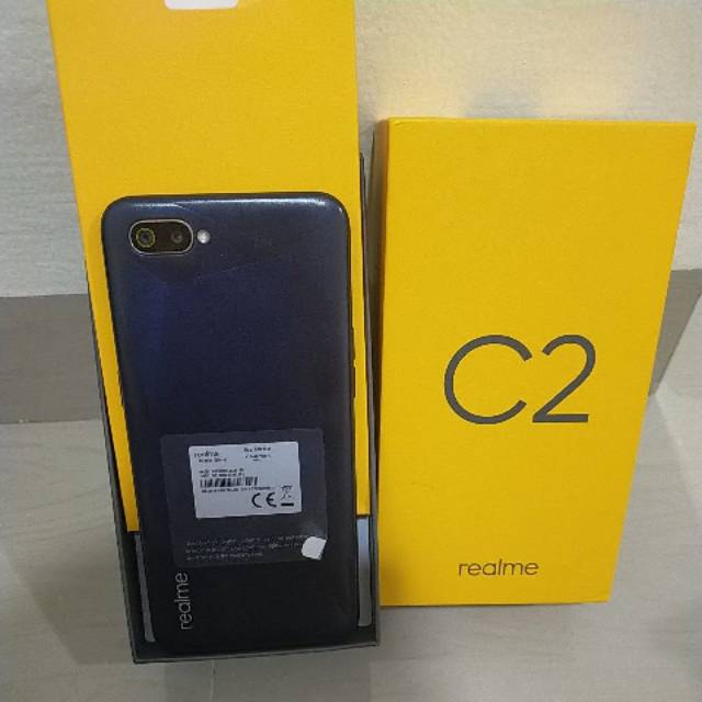Second Hp Realme C2 3/32 fullset Mulus 99%