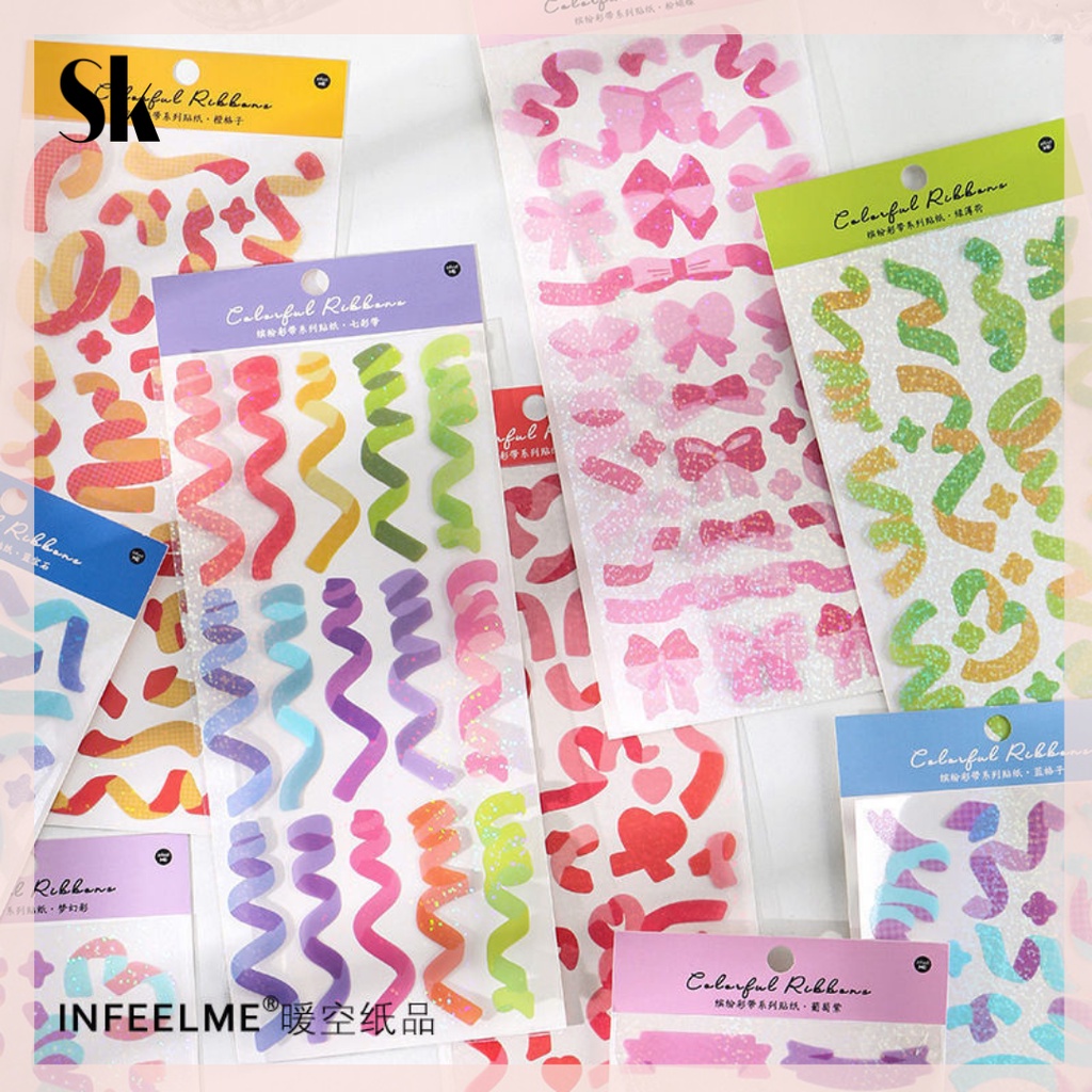 

SKSHOP Stiker Ribbon DIY 1 pcs - SK025