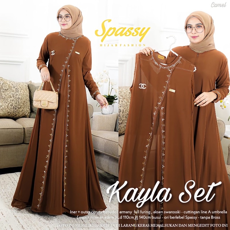 KAYLA SET DRESS by Spassy