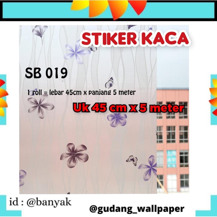 STIKER STICKER KACA UK 45CM X 5 METER SB 019 STICKER SETIKER WALLPAPER PINTU JENDELA WINDOW WINDDOW WINDOWW KACA BUAT KAMAR MANDI DEKORASI DECOR DEKOR RUMAH WALPAPER SANBLAST WELPEPER SANBLAS SUNBLAST SUNBLAS LEMARI KACA PINTU LEMARI KESAN MEWAH MURAH