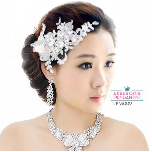 [READY STOCK] HAIRBAND HEADPIECE PENGANTIN AKSESORIS RAMBUT WEDDING TPM009