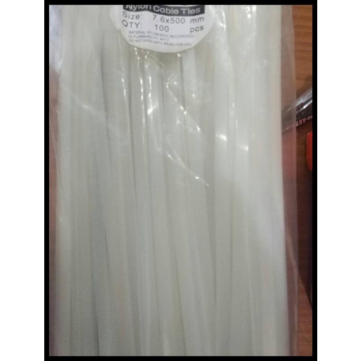 

Kabel Ties 550 X 9 Mm Isi 100Pcs Per Pack Tali Pengikat Ties 55 Cm