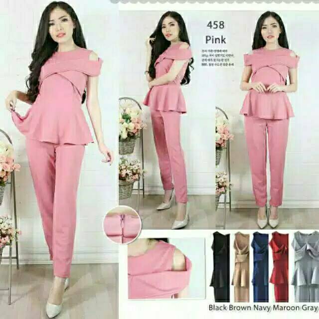 Jumpsuit Bahu Silang Cross Premium - by belbra