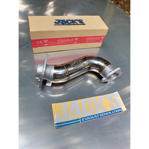 Downpipe Innova 2KD Downpipe Fortuner 2KD Original Jack's Exhaust