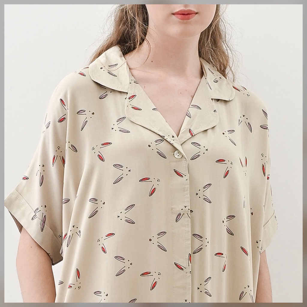 Yoko Nightdress - Sleepwear Daster-Bunny