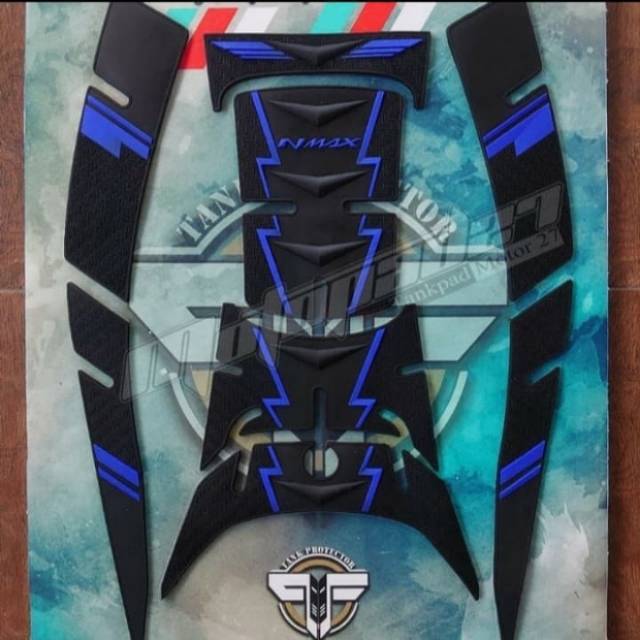 STIKER TANGPAD KARET ALL NEW NMAX 2020 PREMIUM