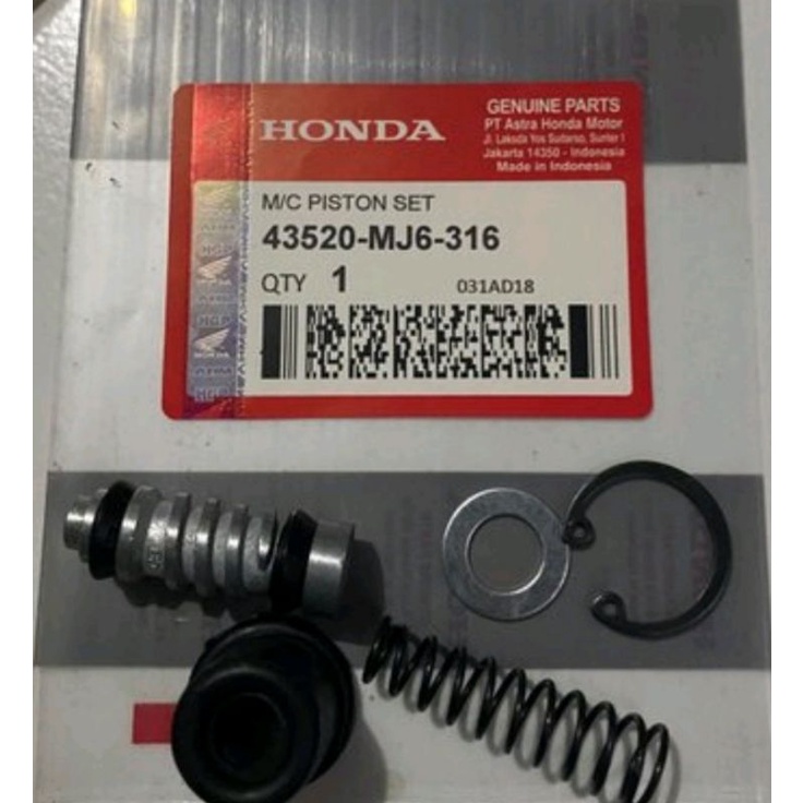 SIL SEAL MASTER REM BELAKANG CB150 CB150R CB150R SONIC 150 SUPRA GTR 150 CRF150 CRF250 HIGH QUALITY