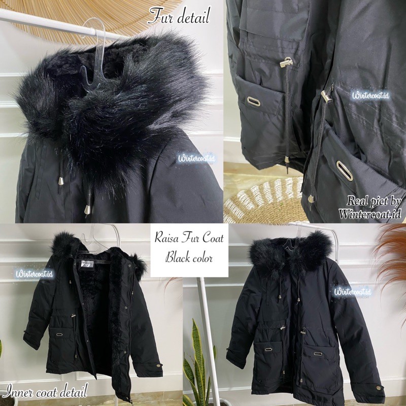 Winter jacket women jaket musim dingin wanita coat mantel hangat Raisa import korea musim dingin