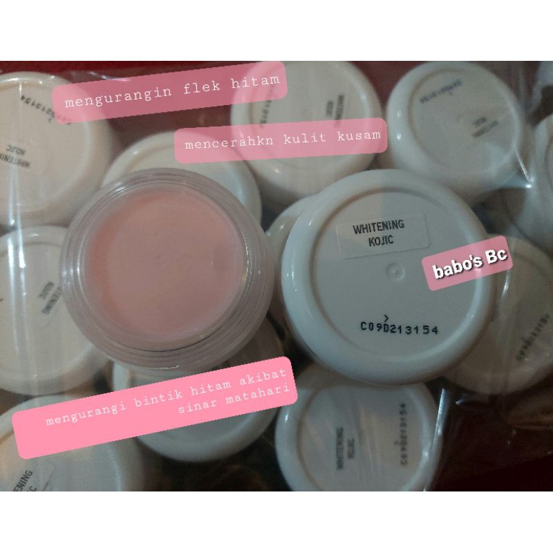 KRIM MALAM WHITENING KOJIC / NIGHT CREAM KITODERM