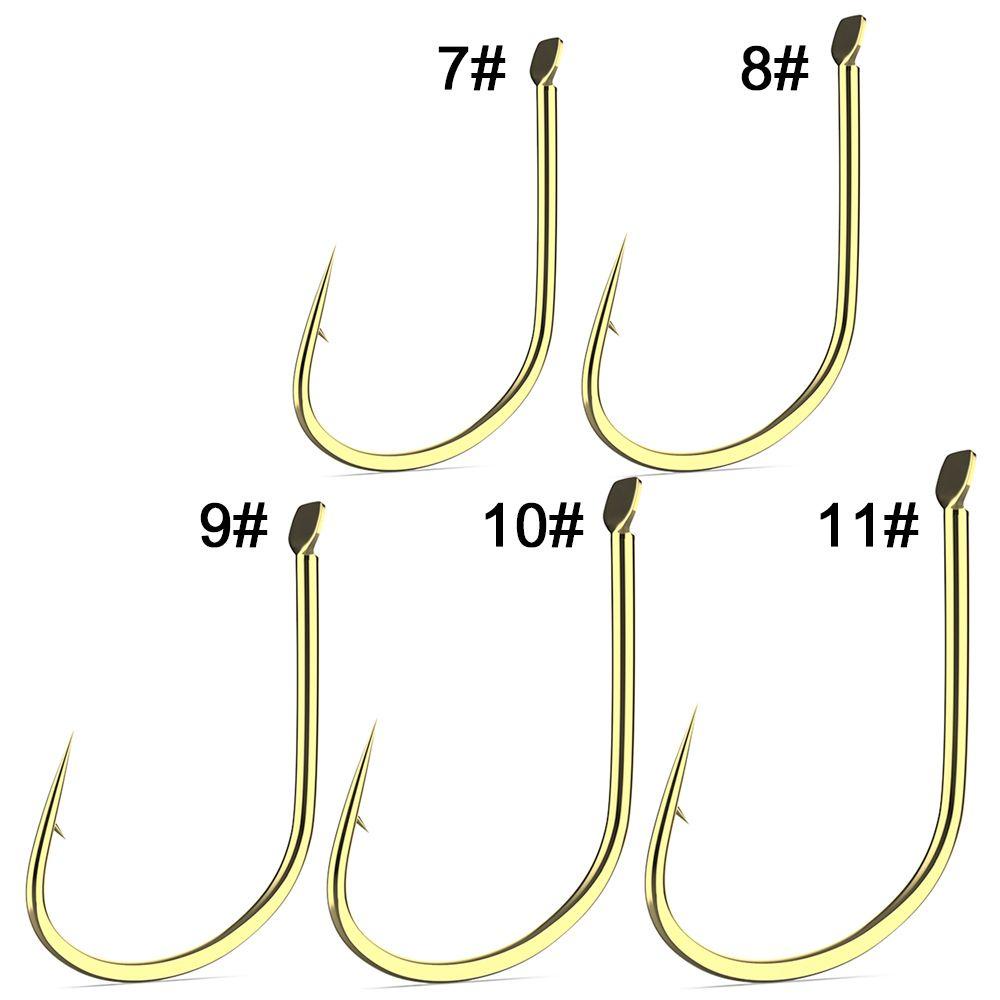 Preva 50pcs Fish Hook DIY Fishing Tackle Outdoor Jungkit Mulut