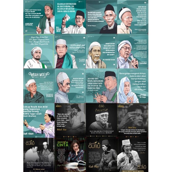 

Stiker kata kata bijak ulama Nusantara