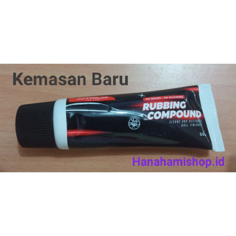 ALF Car Care Rubbing Compound 50 Gr / Magic Poles Baret Mobil dan Motor / Original Mantap Jiwa