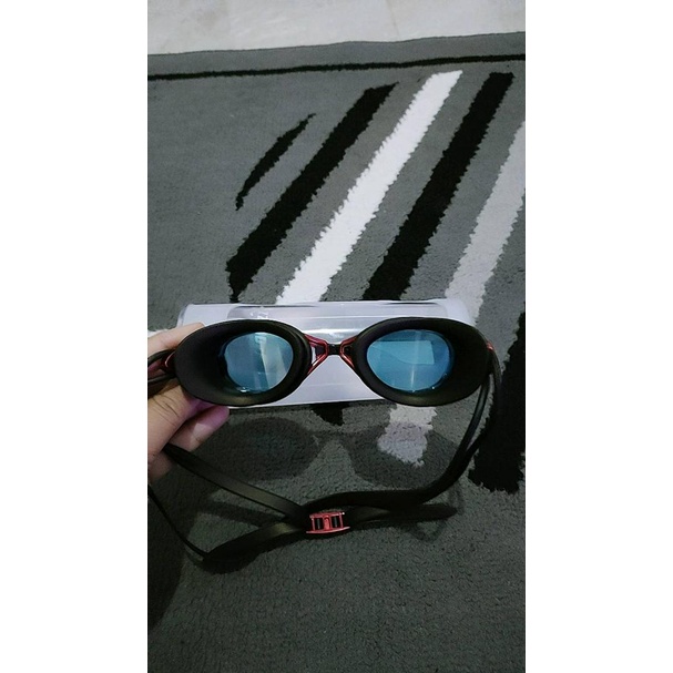 SDi Kacamata Renang Anti Fog UV Protection pria wanita unisex GOG-3551 Taffsport RUIHE WHALE Dewasa AMT