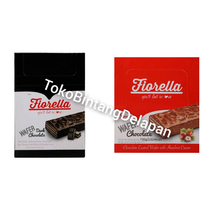 

Wafer Fiorella (Dark Chocolate / Chocolate)