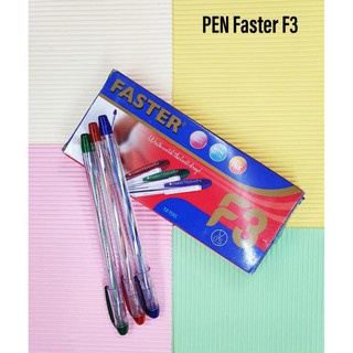 

Ballpoint Faster F3 Black / Pulpen/ Bolpen