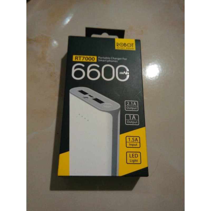 Unik Powerbank robot 6600mah power bank robot 6600 mah Murah