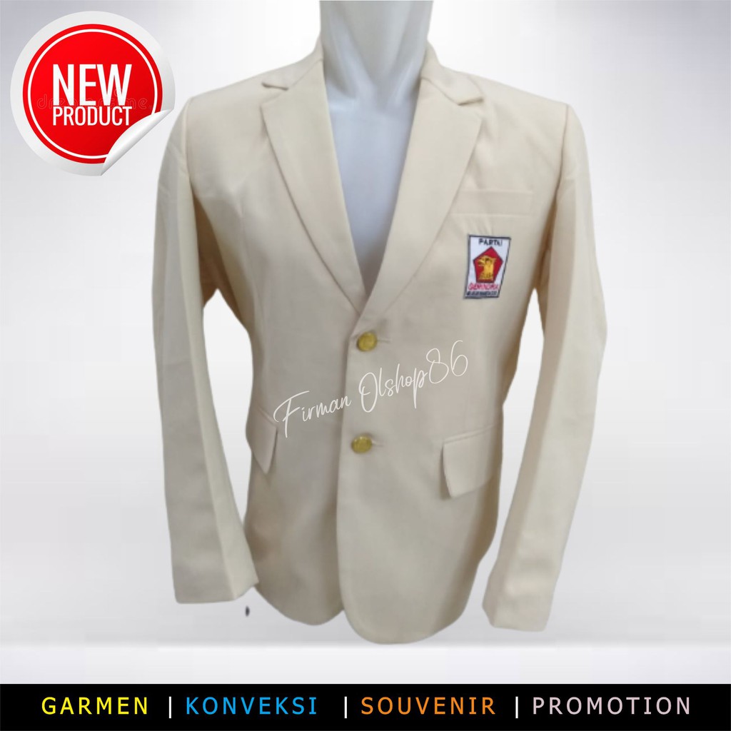 JAS BLAZER PARTAI GERINDRA | JAS GERINDRA NEW PRODUCT