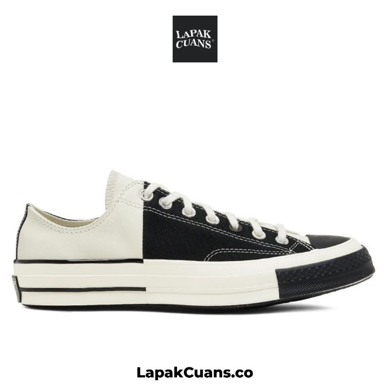 CONVERSE CHUCK 70's OX RIVALS BLACK EGRET ORIGINAL RESMI