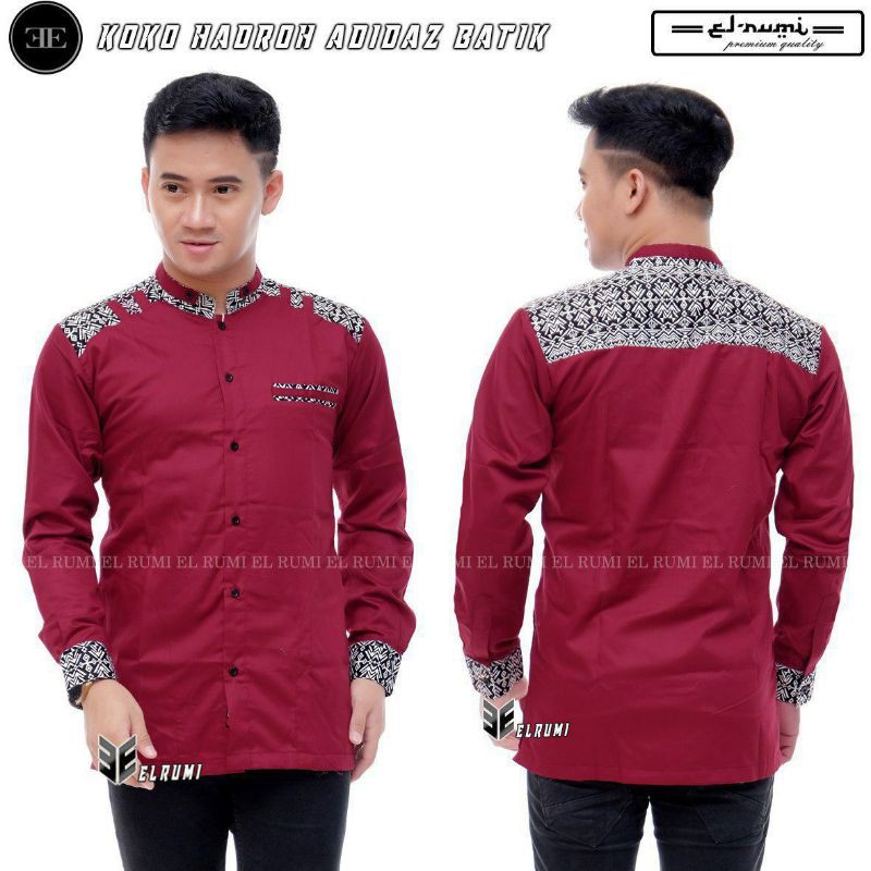 BAJU KOKO PRIA / BAJU KOKO PRIA PUTIH /BAJU KOKO HADROH