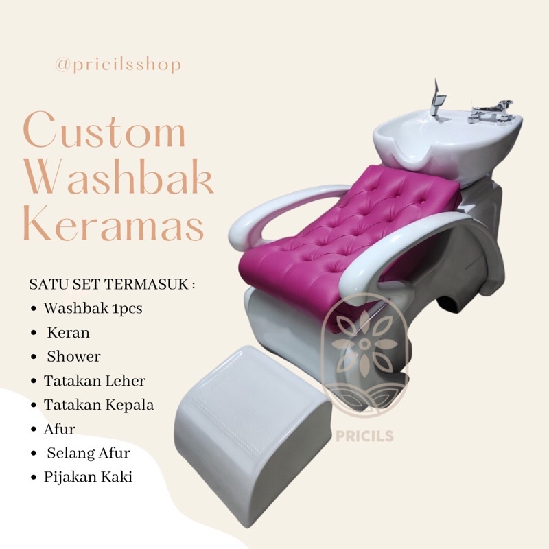 Washbak Keramas Fiber Custom / Washbak Keramas Salon