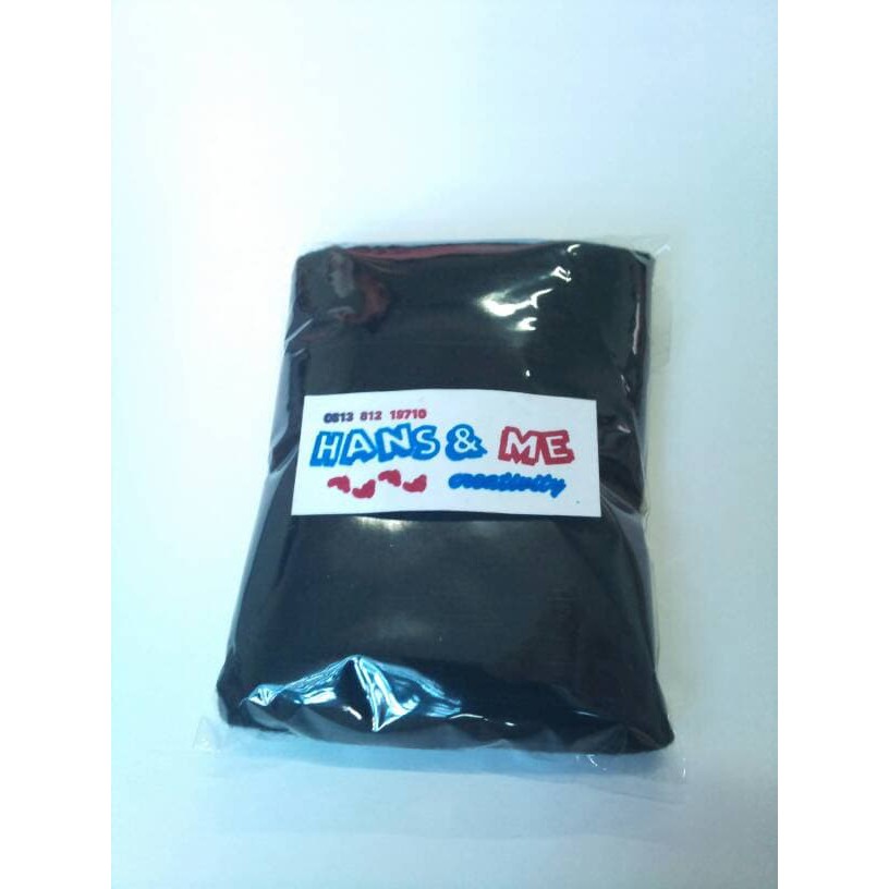 Promo Kain Flanel Hitam   Bahan Craft   Prakarya Berkualitas