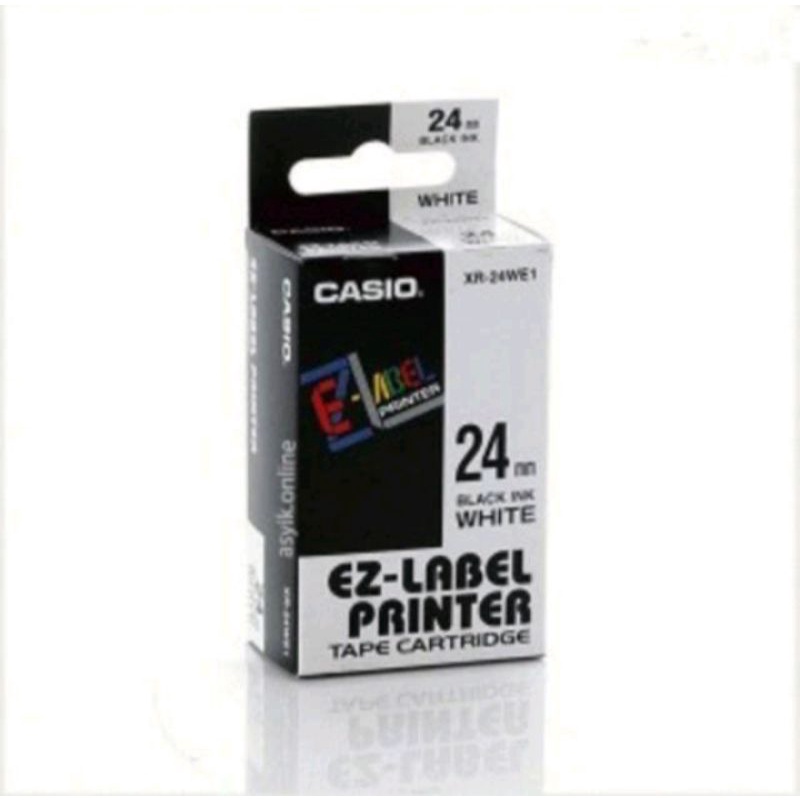 

Pita / Label Printer Casio 24mm # EZ Label Tape Casio #Original