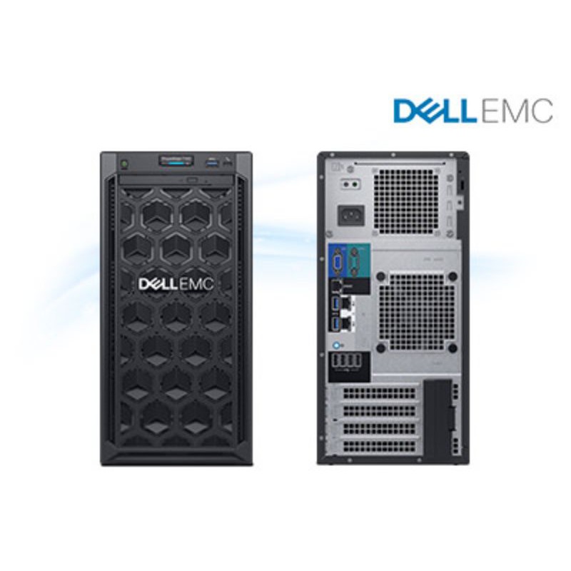 Server Tower DELL PowerEdge T140 Xeon E 2224, DDR4 8GB, HD 1TB, Dual LAN