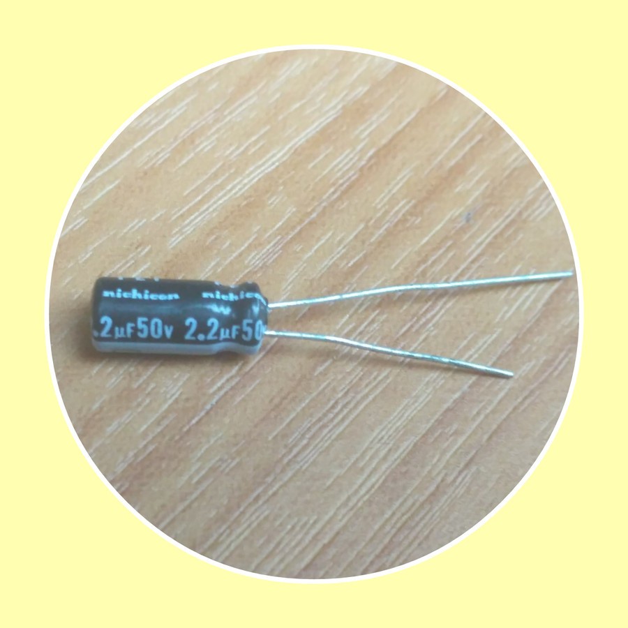 2.2 uf 50v Capacitor Elco kapasitor elko 2.2uf 50v
