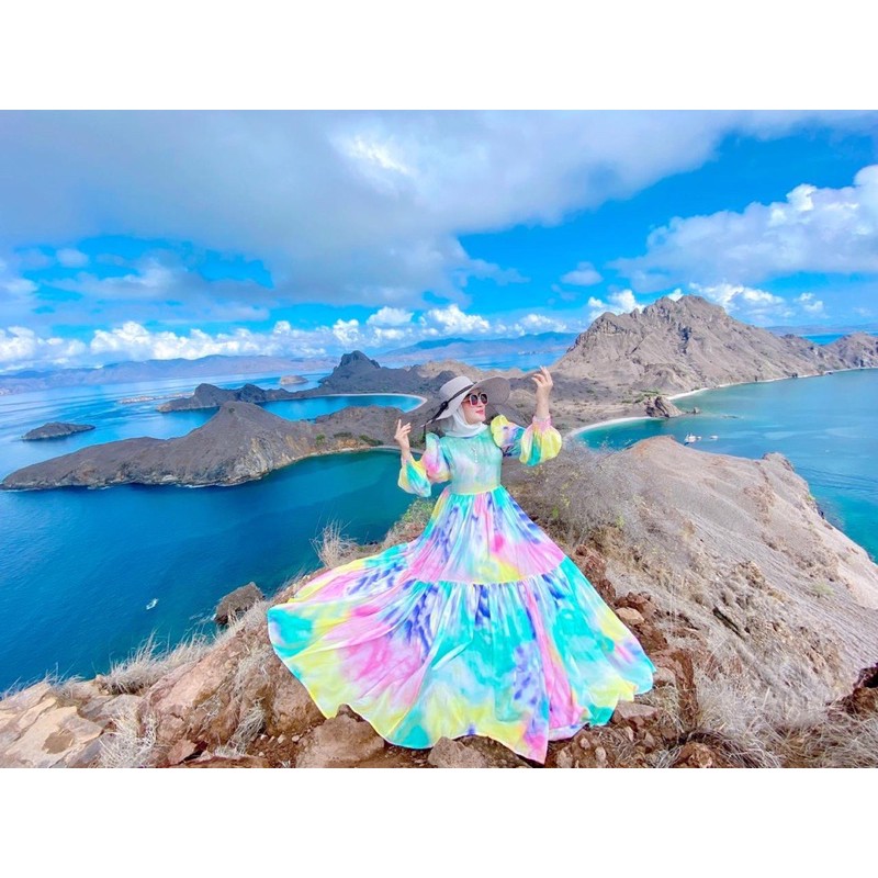Shellasaukia Dress rainbow ori