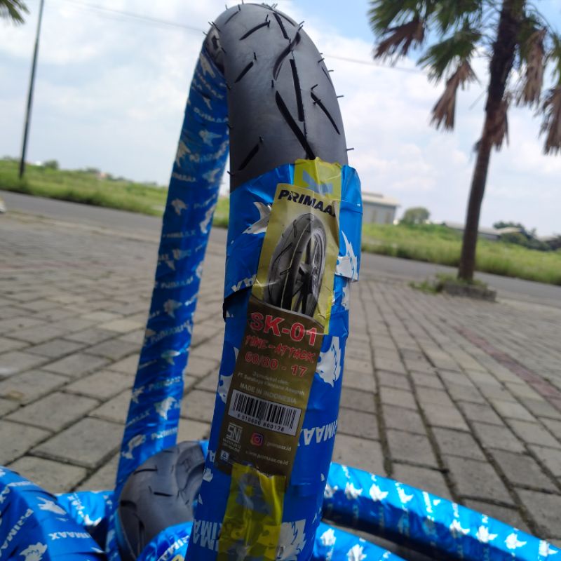 Ban motor Primax SK01 Tubetype 60/80-17