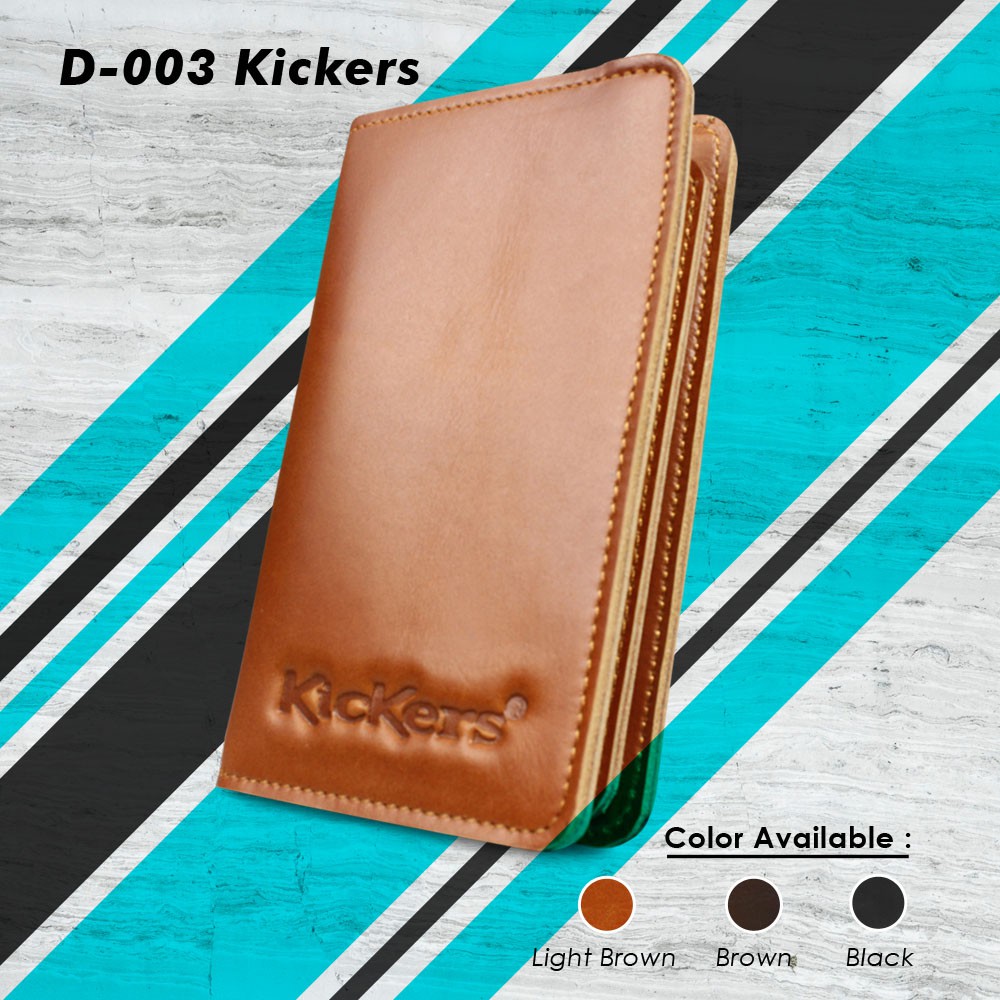 DOMPET KULIT LIPAT TERLARIS DOMPET PANJANG 10 SLOT KARTU  WATERPROOF &amp; ANTI API DESAIN EKSKLUSIF  BAHAN FULL KULIT ASLI 100%  D003 CP