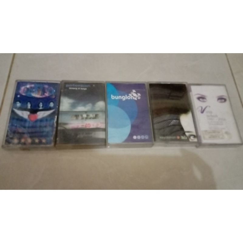 [PAKET] Kaset Indo Campur Peterpan, Dewa, dll