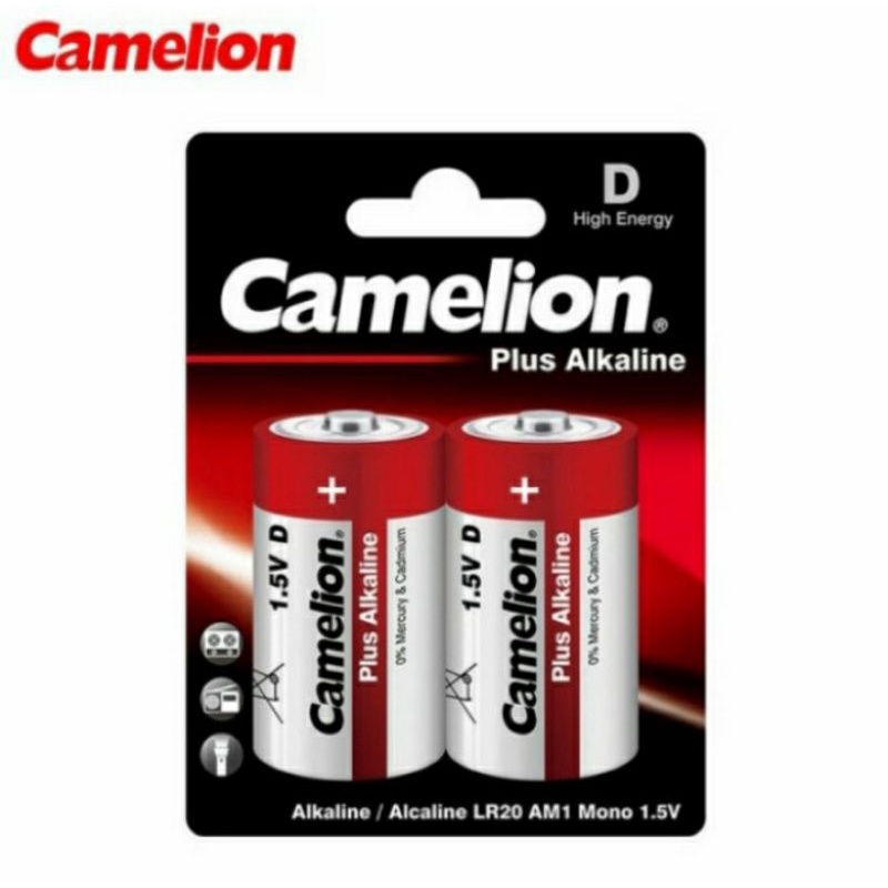 Camelion Baterai Alkaline-D BP20-LR1