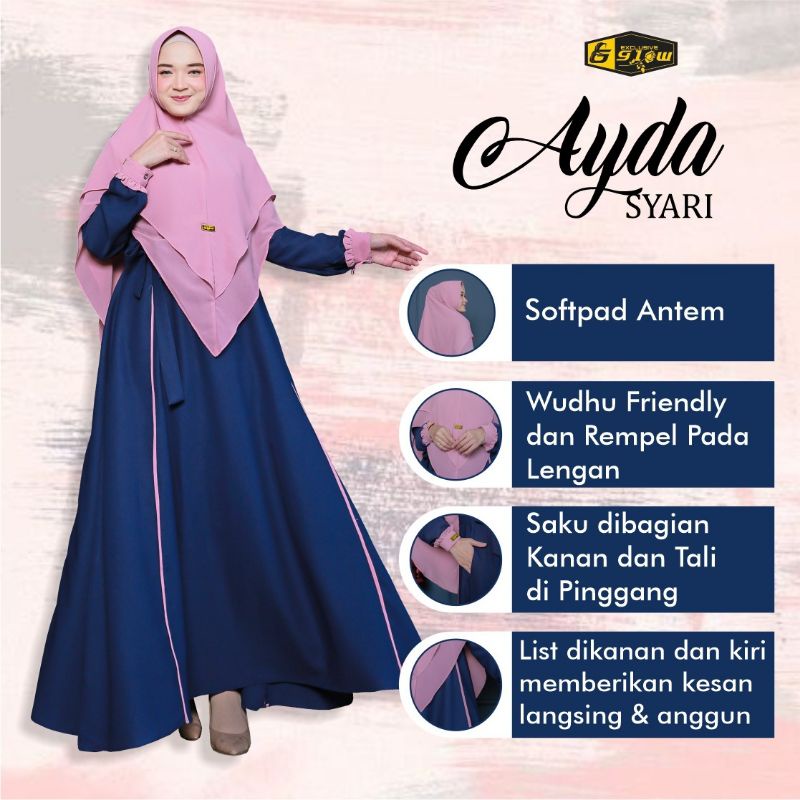 Khimar Only Ayda Syar'i Glow Exclusive