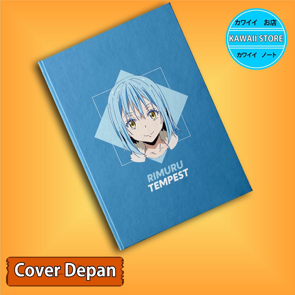 

Notebook / Pocket book Hard Cover Anime Tensei Shitara SLIME RIMURU TEMPEST uk A5 & A6 / Notes Book
