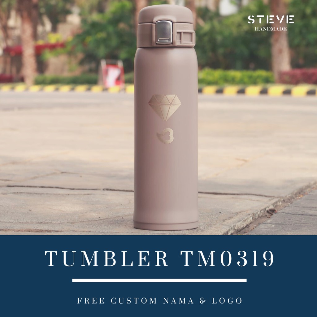 Botol minum stainless termos vacuum tumbler travel mug TM0319